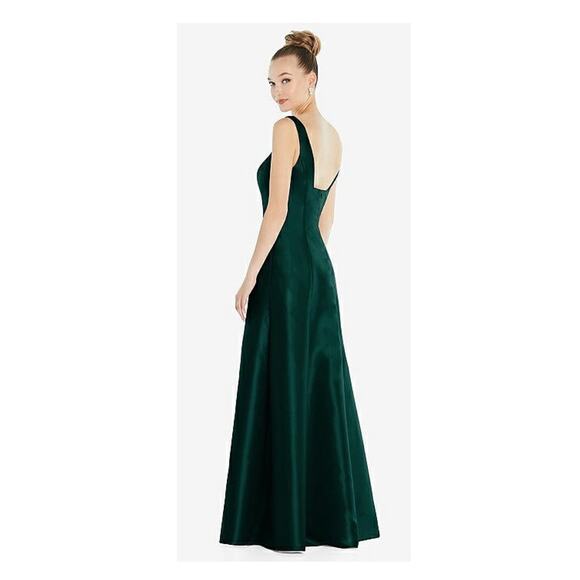 ALFRED SUNG Green Maxi Dress - Picture 2 of 16